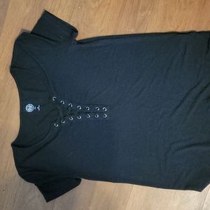 SO soft lace up shirt